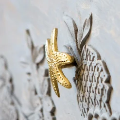 Starfish Gold Knob
