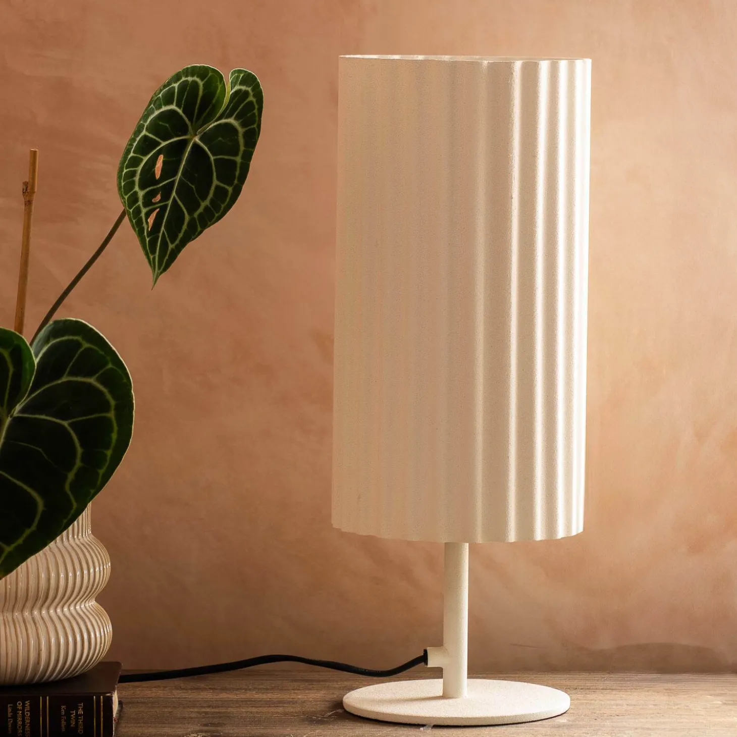 Tall Ardales Fluted Table Lamp