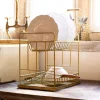Tall Gold Dish Rack