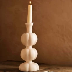 Tall Spherical Candle Holder