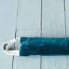 Teal Velvet Draught Excluder