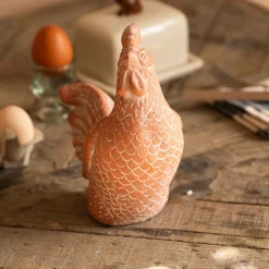 Terracotta Rooster Ornament