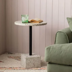 Terrazzo Marble Side Table