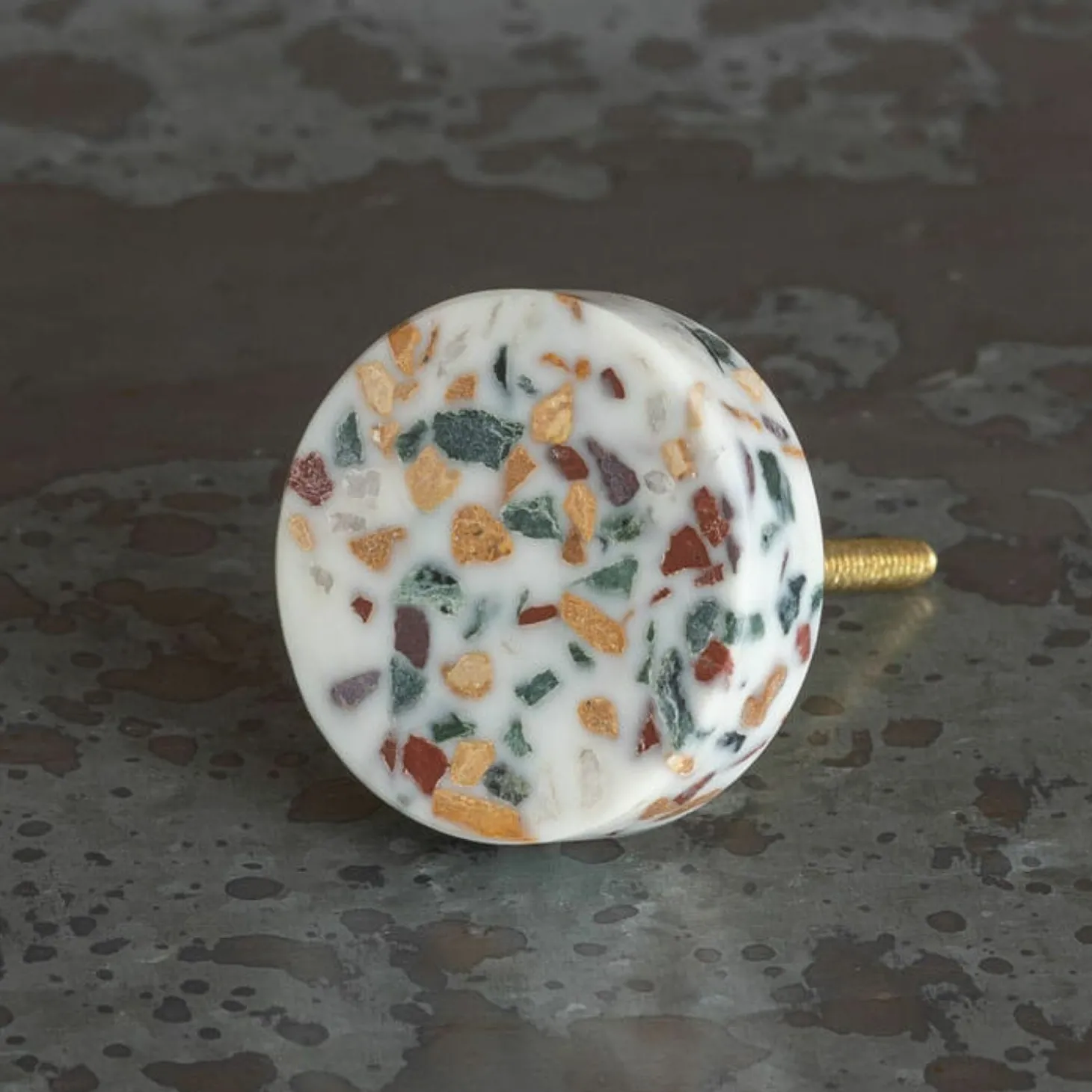 Terrazzo Round Knob