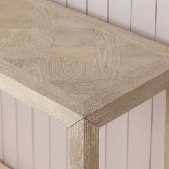 Theodore Parquet Console Table
