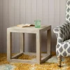 Theodore Parquet Side Table