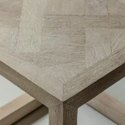 Theodore Parquet Side Table
