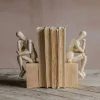 Thinker Men Bookends