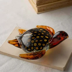 Tibo Turtle Glass Ornament