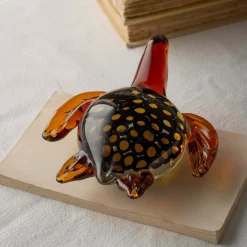 Tibo Turtle Glass Ornament