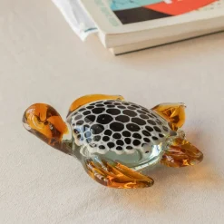 Titus Turtle Glass Ornament