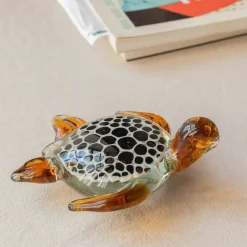 Titus Turtle Glass Ornament