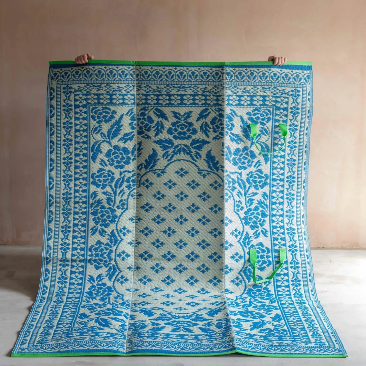 Tivoli Blue Recycled Picnic Blanket
