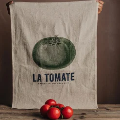 Tomate Linen Tea Towel