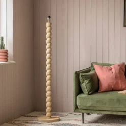 Tordu Wooden Floor Lamp