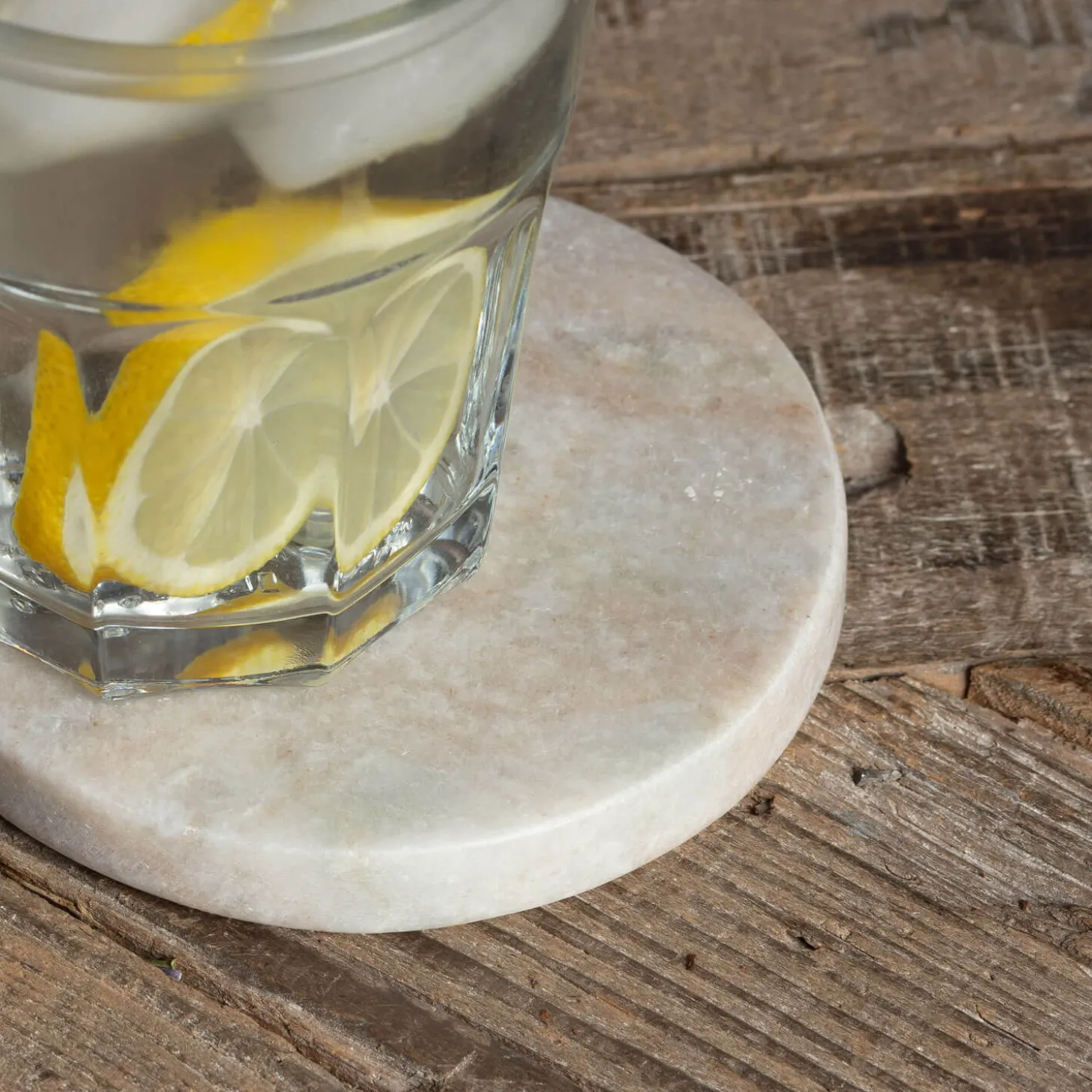 Toronto Round Marble Coaster