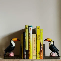 Toucan Bookends