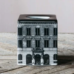 Townhouse Window Tissue Box