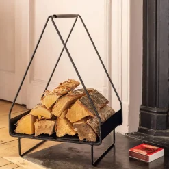 Triangular Log Holder