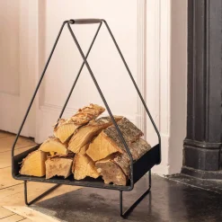 Triangular Log Holder