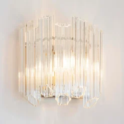 Tubular Glass Wall Light
