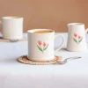 Tulips Motif Mini Mug