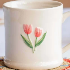 Tulips Motif Mini Mug