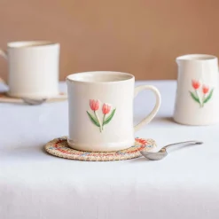 Tulips Motif Mini Mug