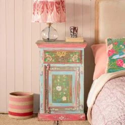 Tunxi Painted Bedside Table