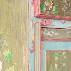 Tunxi Painted Bedside Table