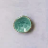 Turquoise and Gold Mushroom Knob