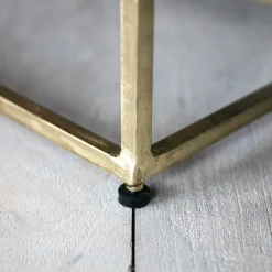 Umberto Brass Bedside Table