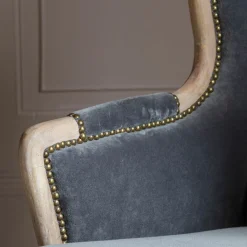 Valentin Blue Ikat Armchair