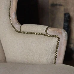 Valentin Yellow Velvet Armchair