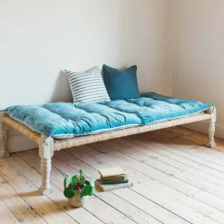 Velvet Bed Rolls with Striped Reverse