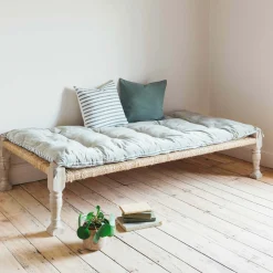 Velvet Bed Rolls with Striped Reverse