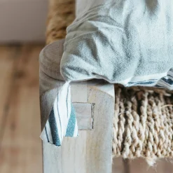 Velvet Bed Rolls with Striped Reverse