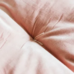 Velvet Bed Rolls with Striped Reverse