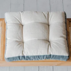Velvet Border Seat Pads