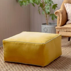 Velvet Pouffes