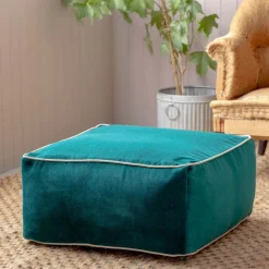 Velvet Pouffes
