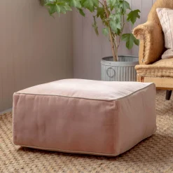 Velvet Pouffes