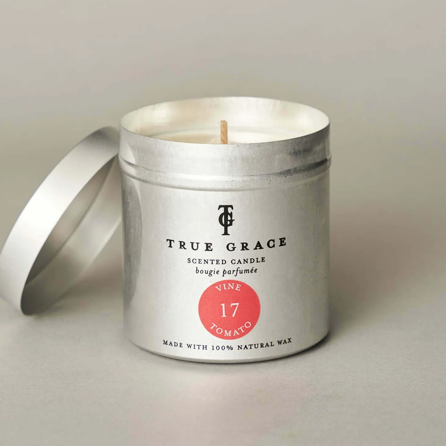 Vine Tomato Tin Candle