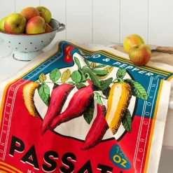 Vintage Passata Tea Towel