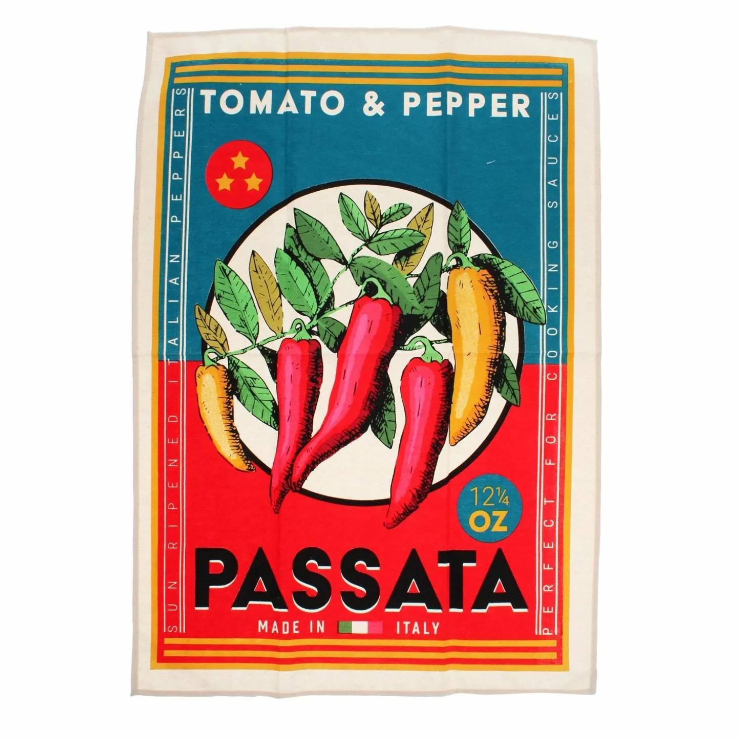 Vintage Passata Tea Towel