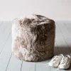 Vole Sheepskin Stool