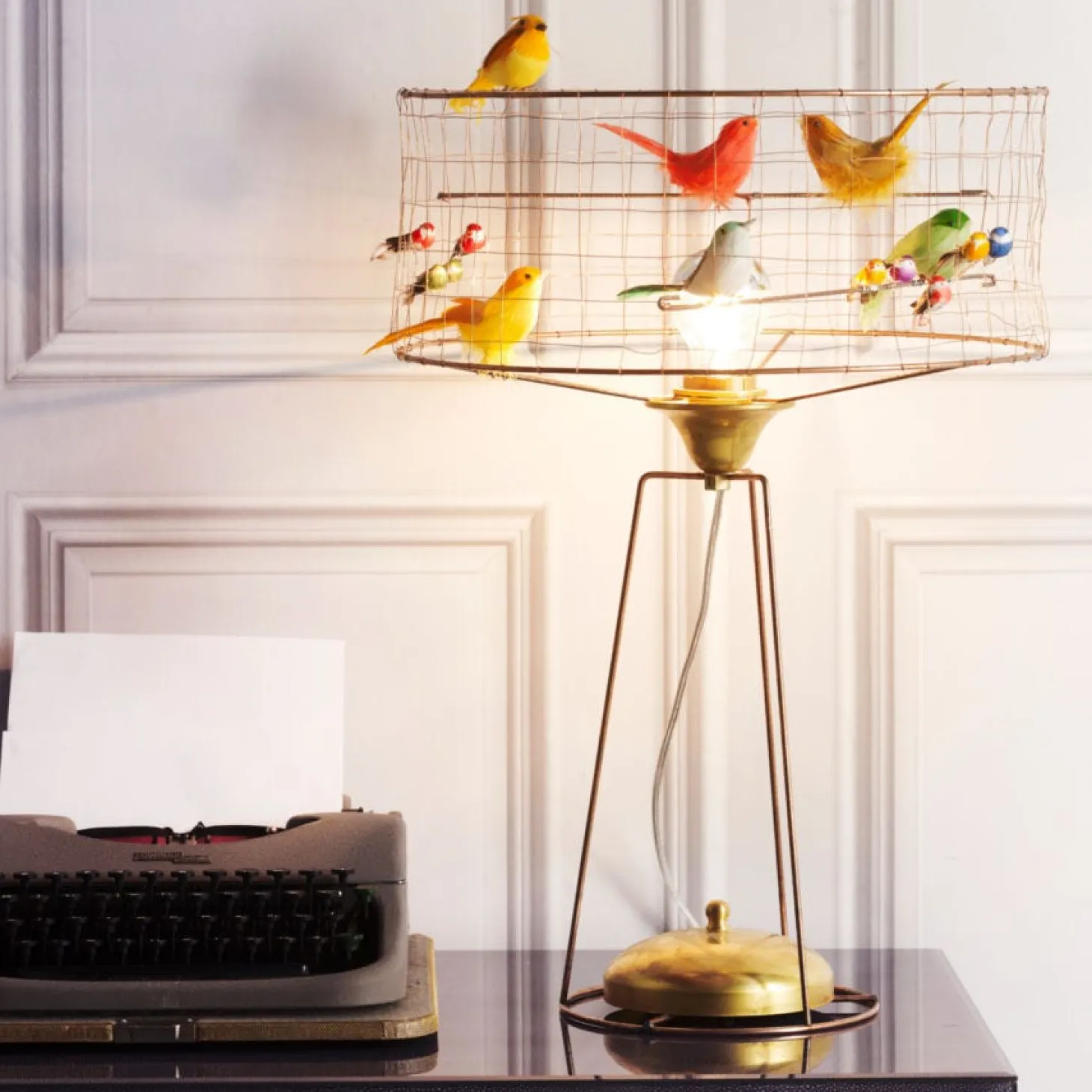 Voliéres Bird Cage Lamp
