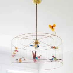 VoliƩres Medium Bird Cage Pendant