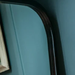 Walter Extra Large Dark Wood Mirror