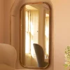 Walter Extra Large Natural Wood Mirror